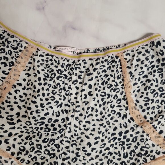 Victoria's Secret Leopard Pajama Short M - Picture 4 of 4